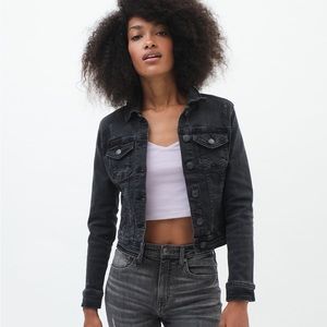 Aeropostale | Black Denim Jacket | Small